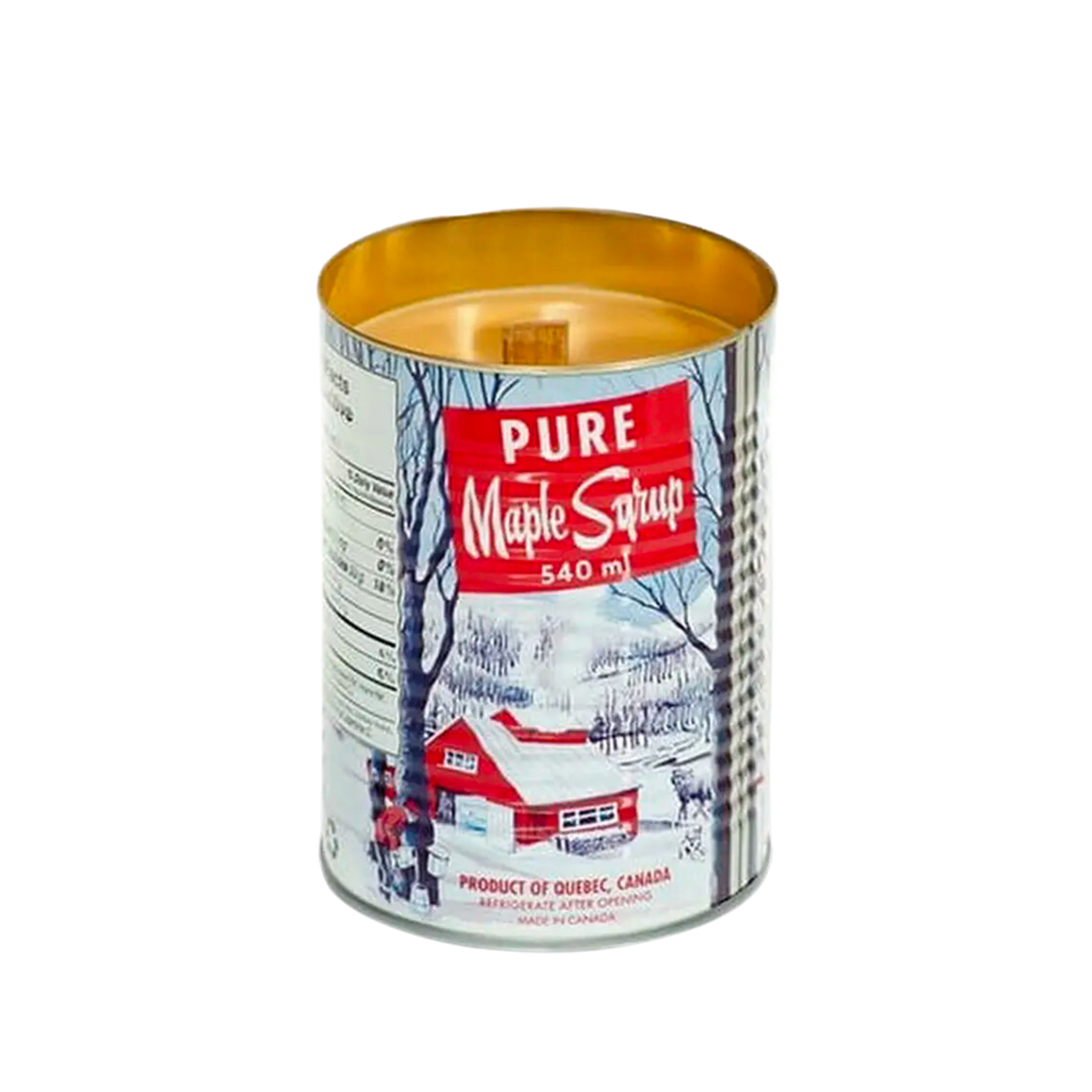 Candle in Can Crackling Wood Wick