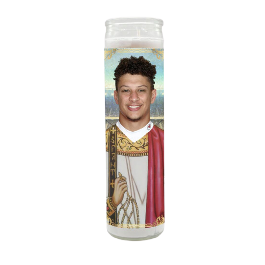 Saint Patrick (Patrick Mahomes) Candle