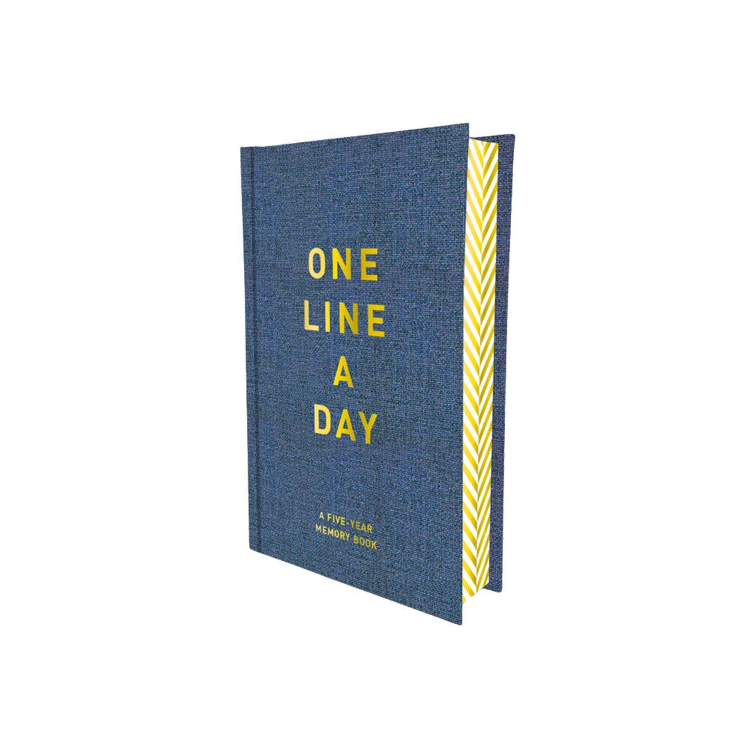 Denim One Line A Day Journal