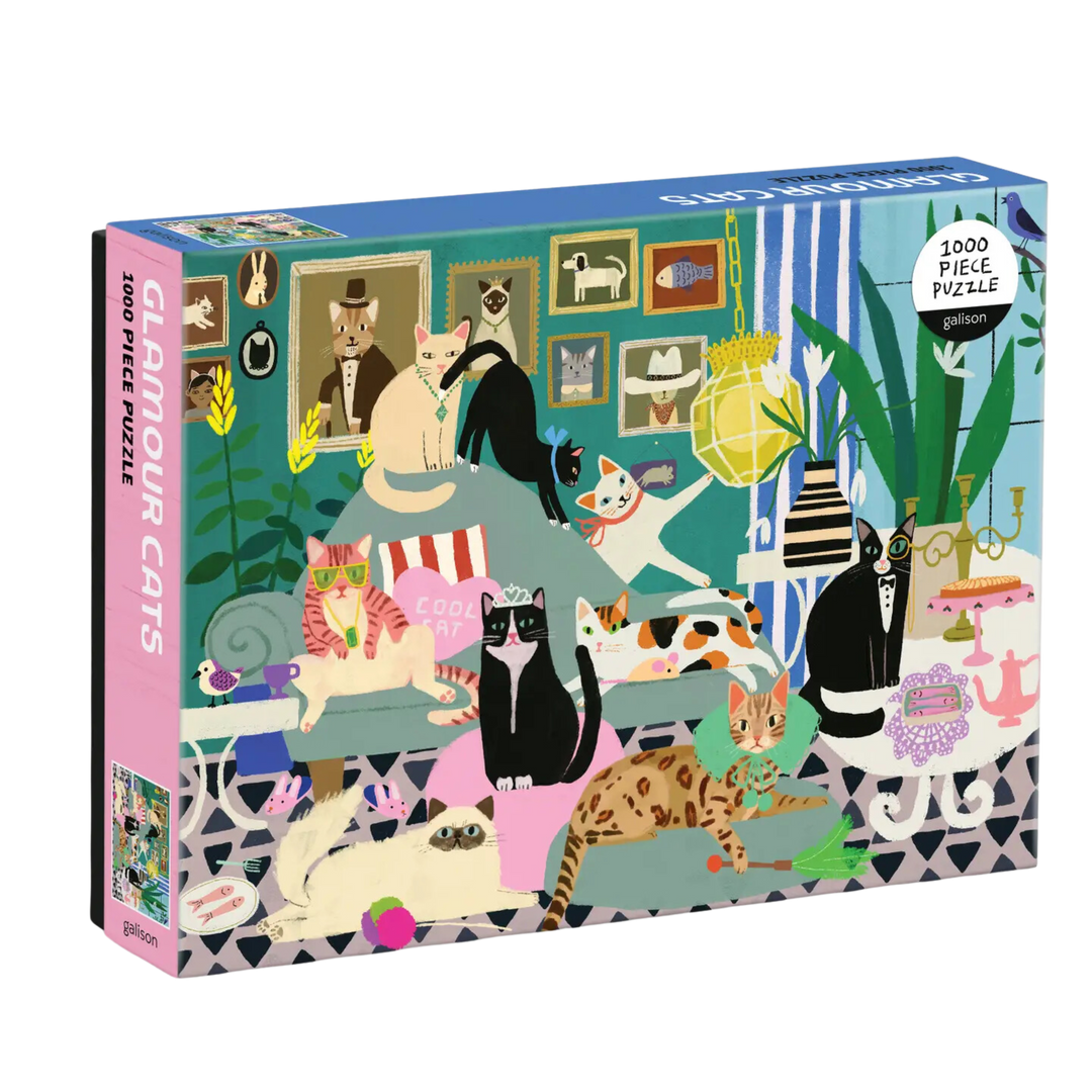 Glamour Cats 1000 pc Puzzle