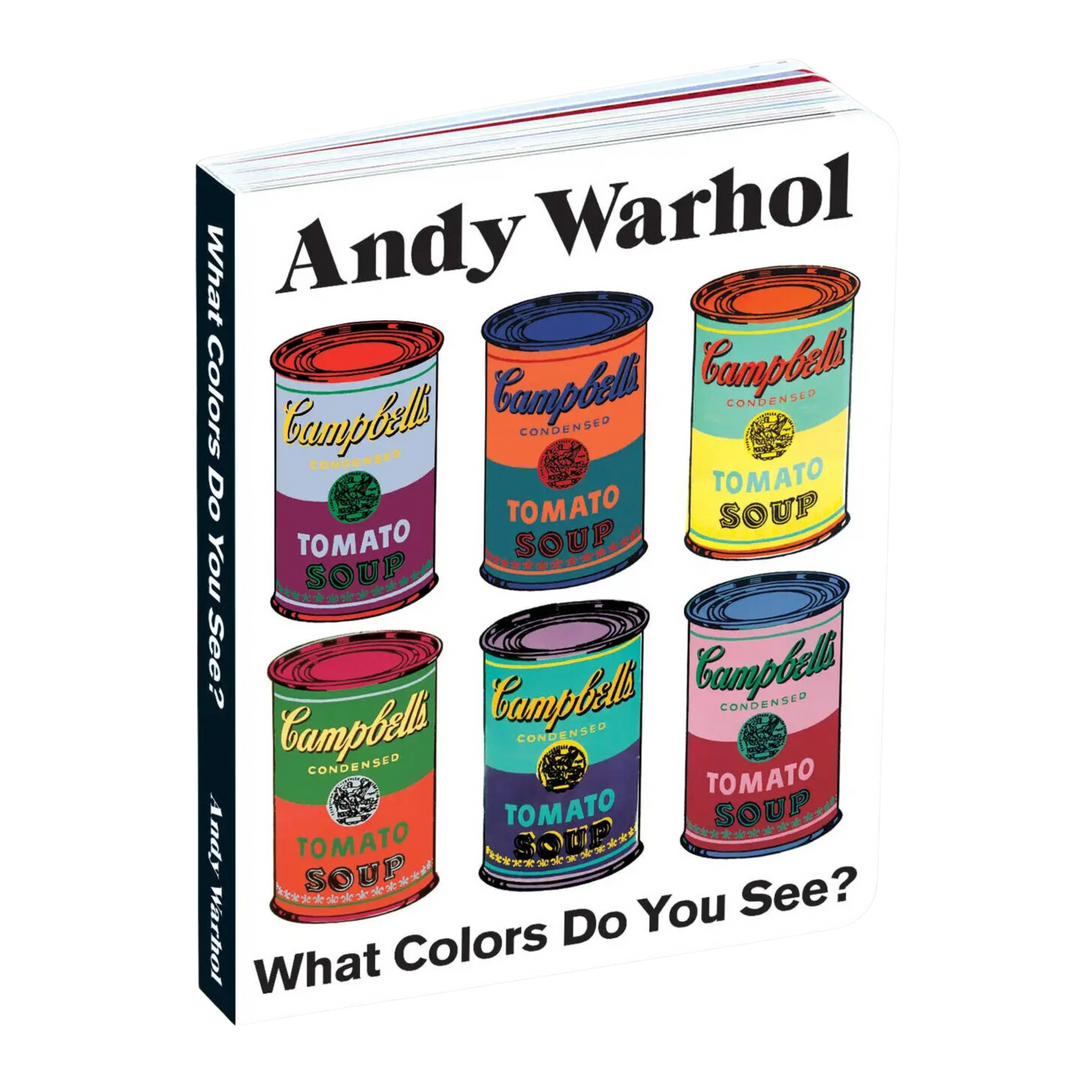 Andy Warhol What Colors Do You See? Board Book