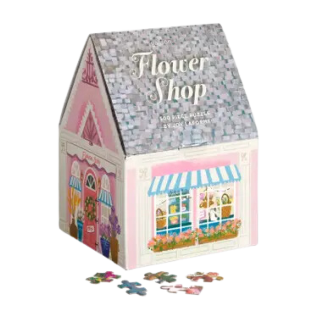 Flower Shop 500 Piece House Puzzle