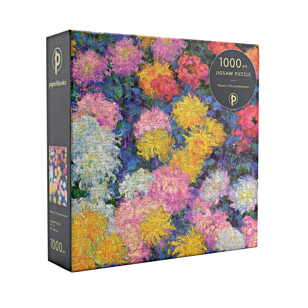 Monet's Chrysanthemums 1000 pc Jigsaw Puzzle