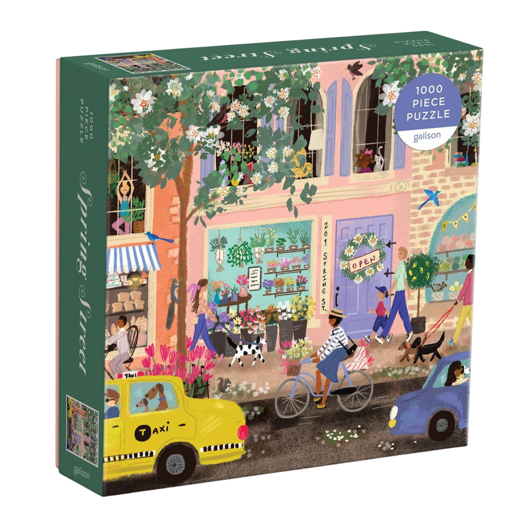 Spring Street 1000 Piece Jigsaw Puzzle