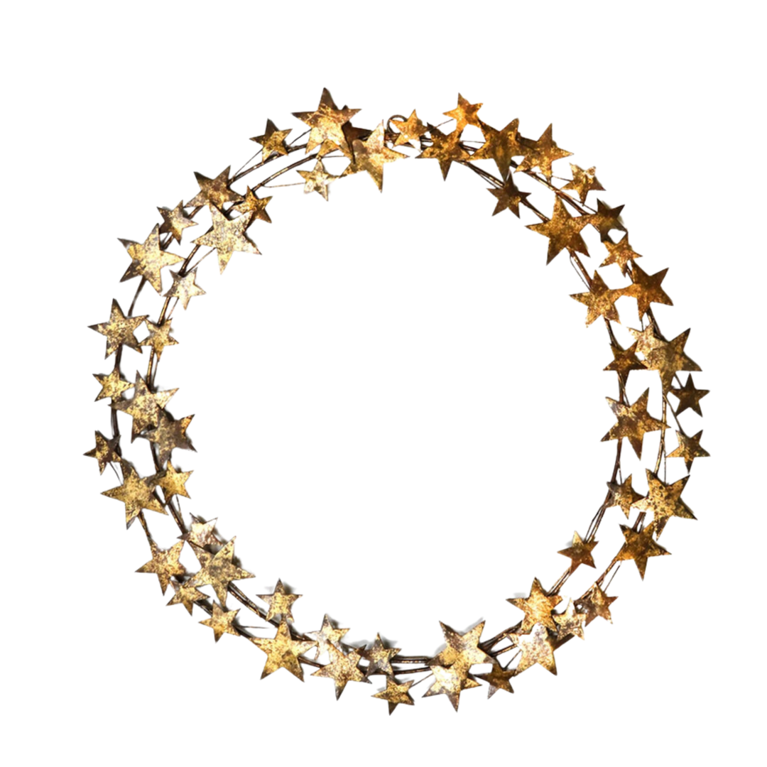 Tarnished Gold Star Wreath