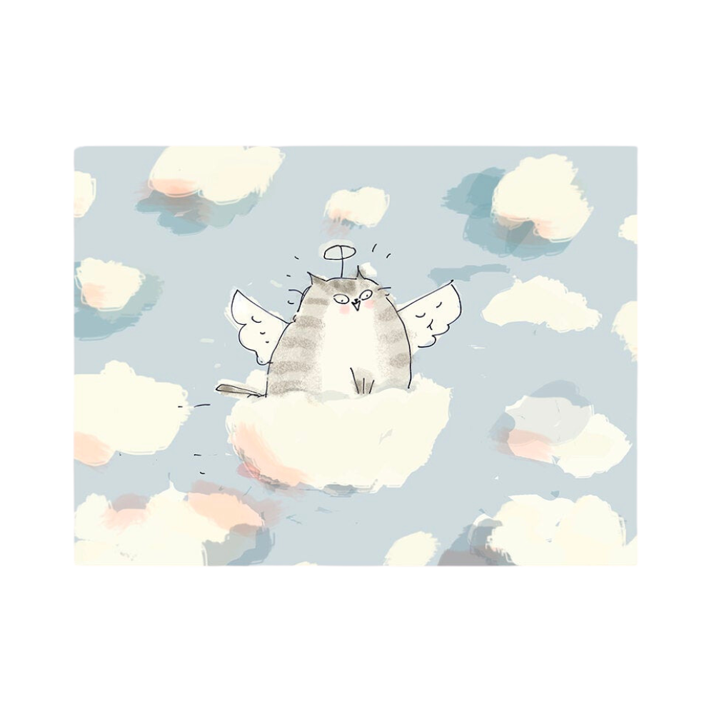 Cloud Ride Sympathy Card
