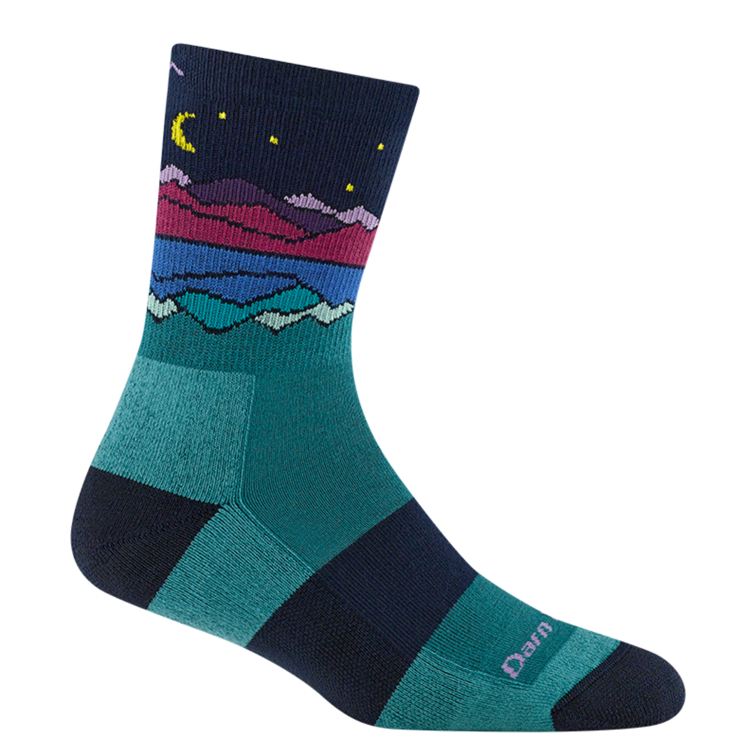 Women's Mirror Lake Micro Crew Midweight Sock