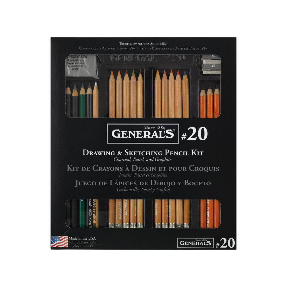 General's Drawing & Sketching Pencil Kit No. 20