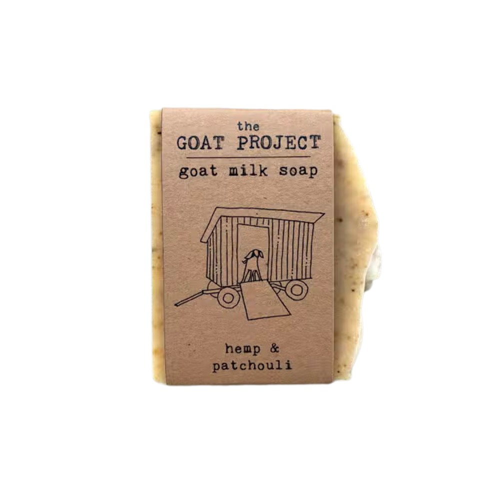 Hemp and Patchouli Goat Milk Bar Soap