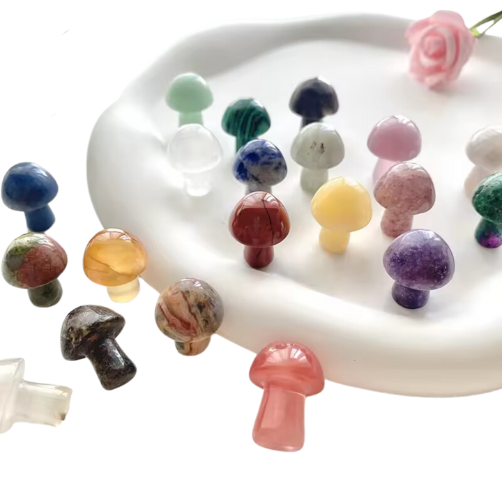 Gemstone Mini Mushroom Crystal