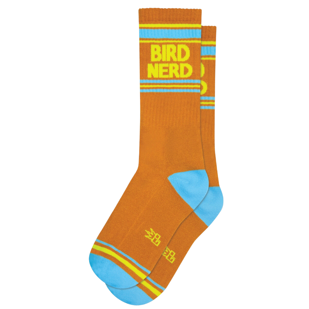 Bird Nerd Gym Crew Socks