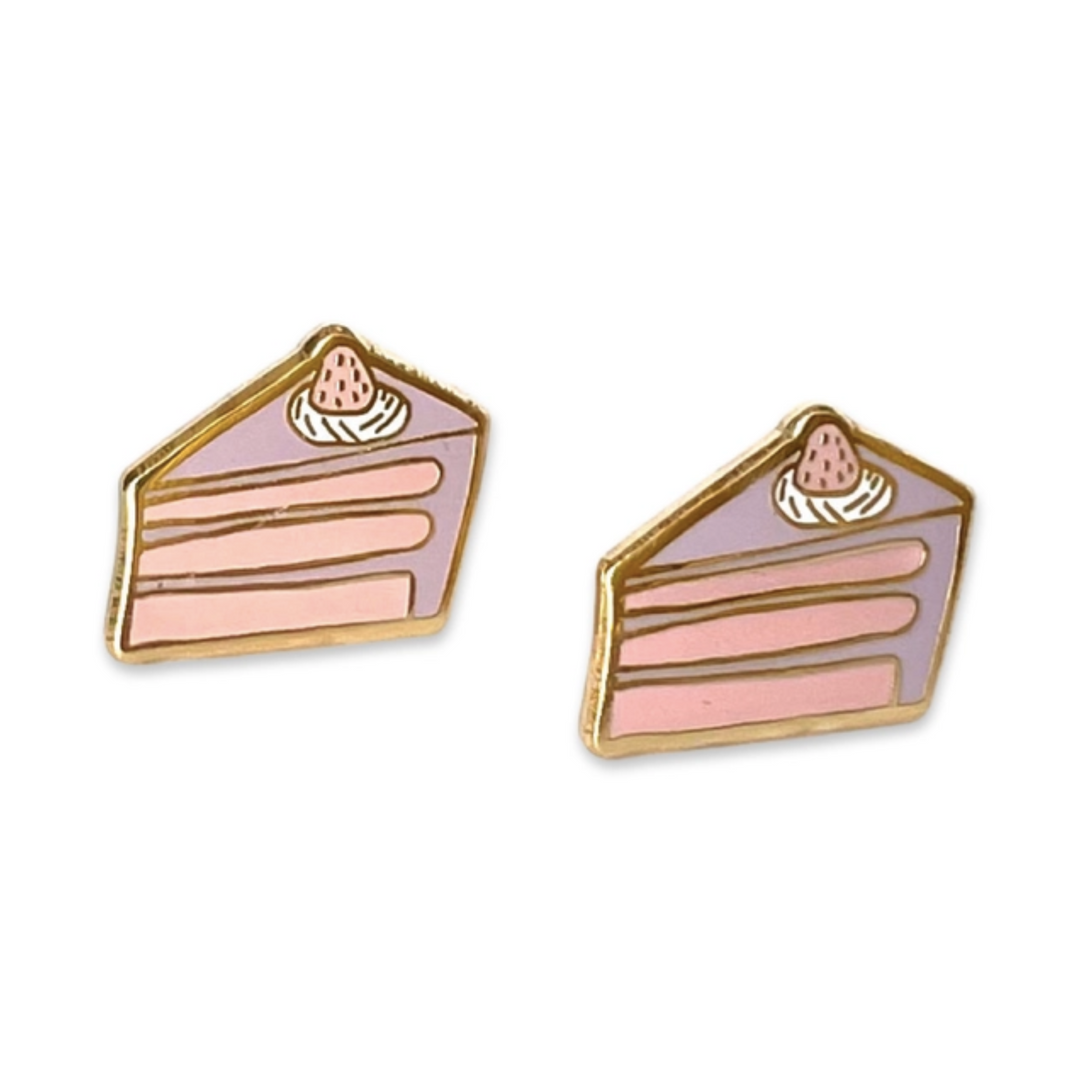Cake Enamel Earrings