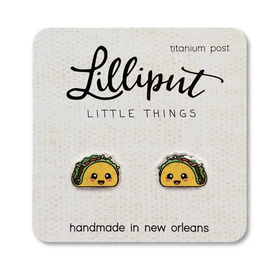 New Kawaii Taco Earrings