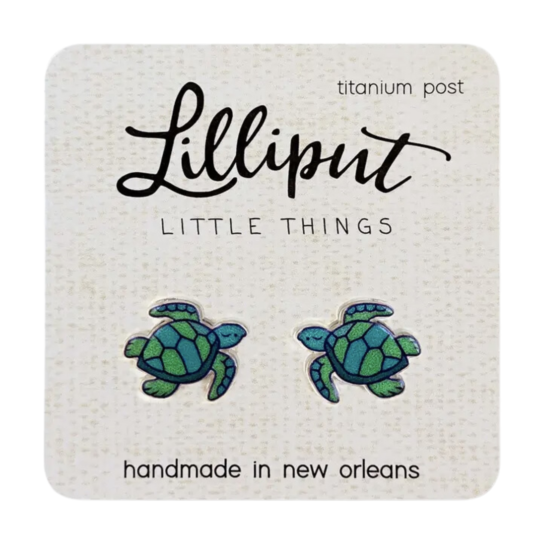 Sea Turtle Earrings