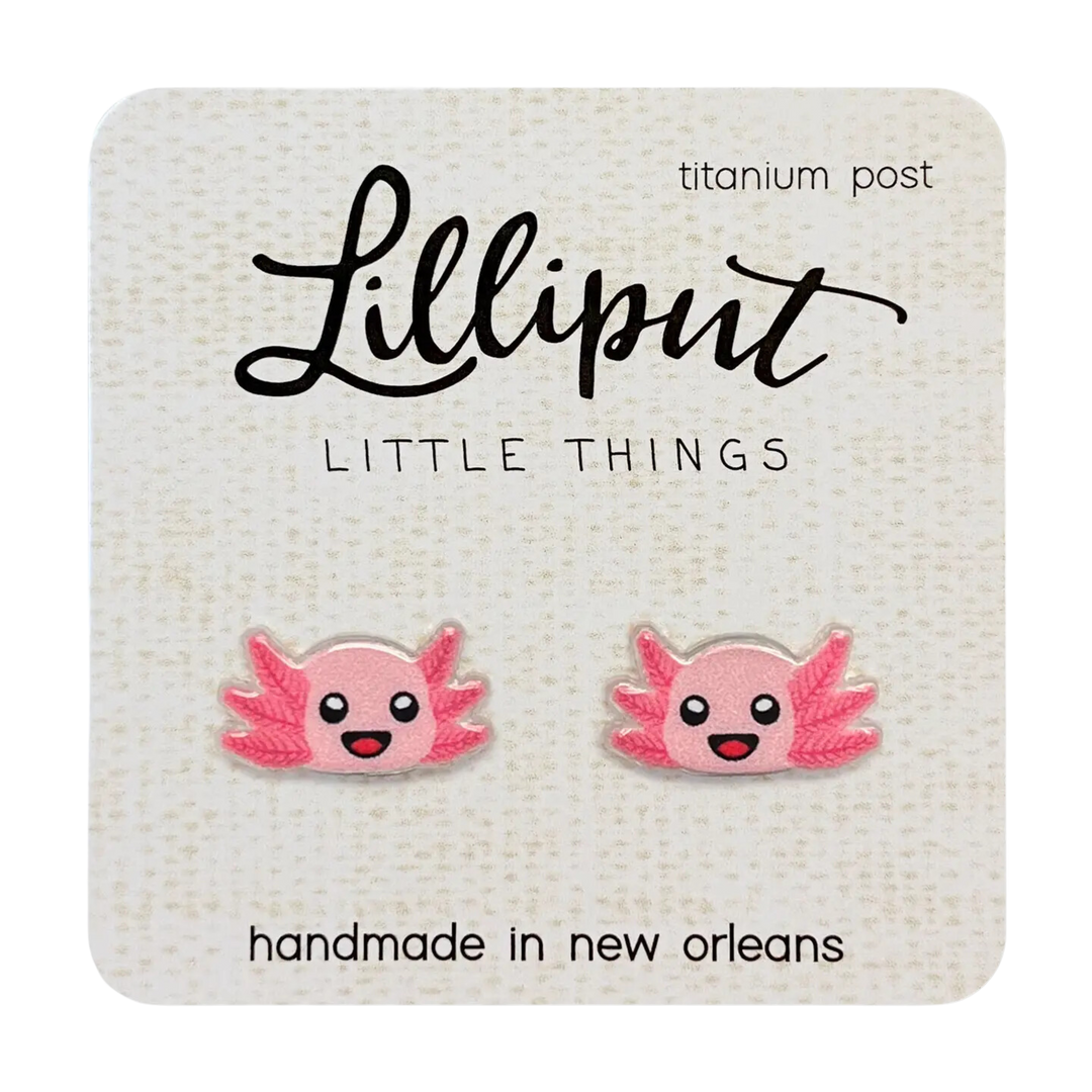Axolotl Earrings