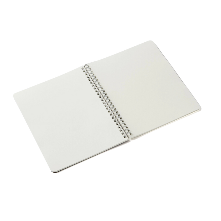 Fabriano Ecoqua Orig Spiral Notebook, A5, Blank, Flamingo
