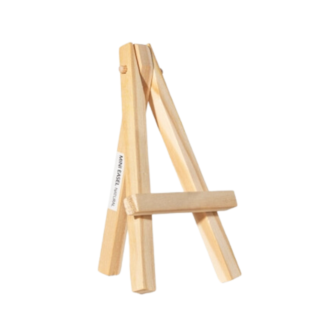 Hello, Artist! Mini Easel, 2.75" x 5", Natural