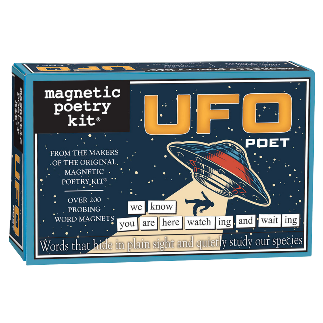 Ufo Poet Magnetic Poetry Kit