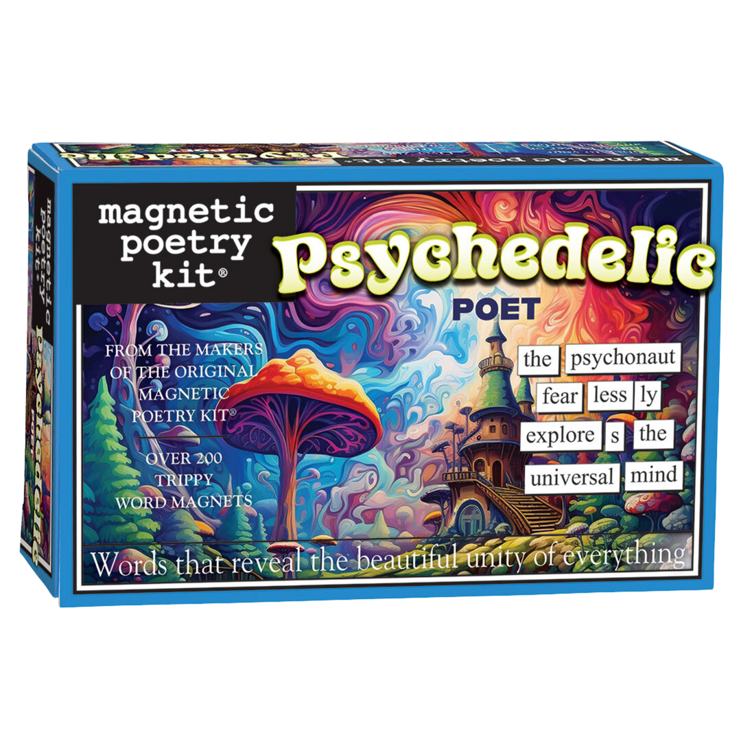 Psychedelic Poet Magnetic Poetry Kit