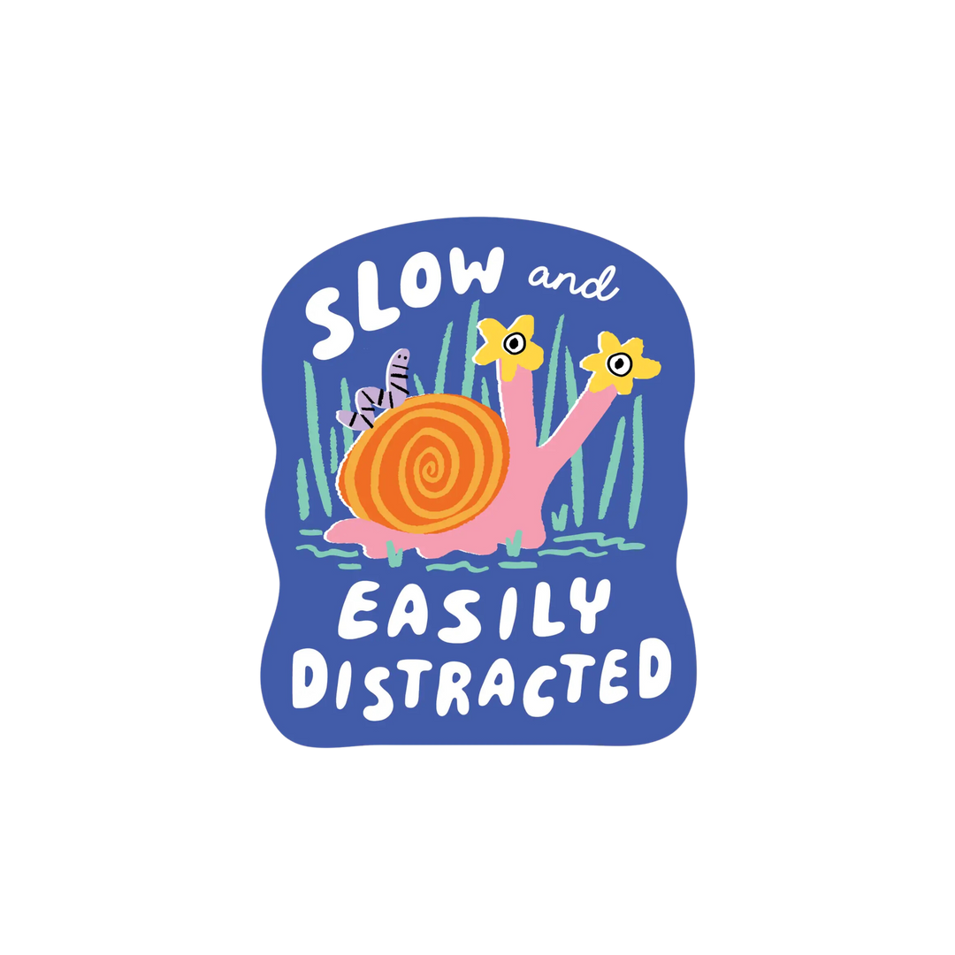 Slow Snail Sticker