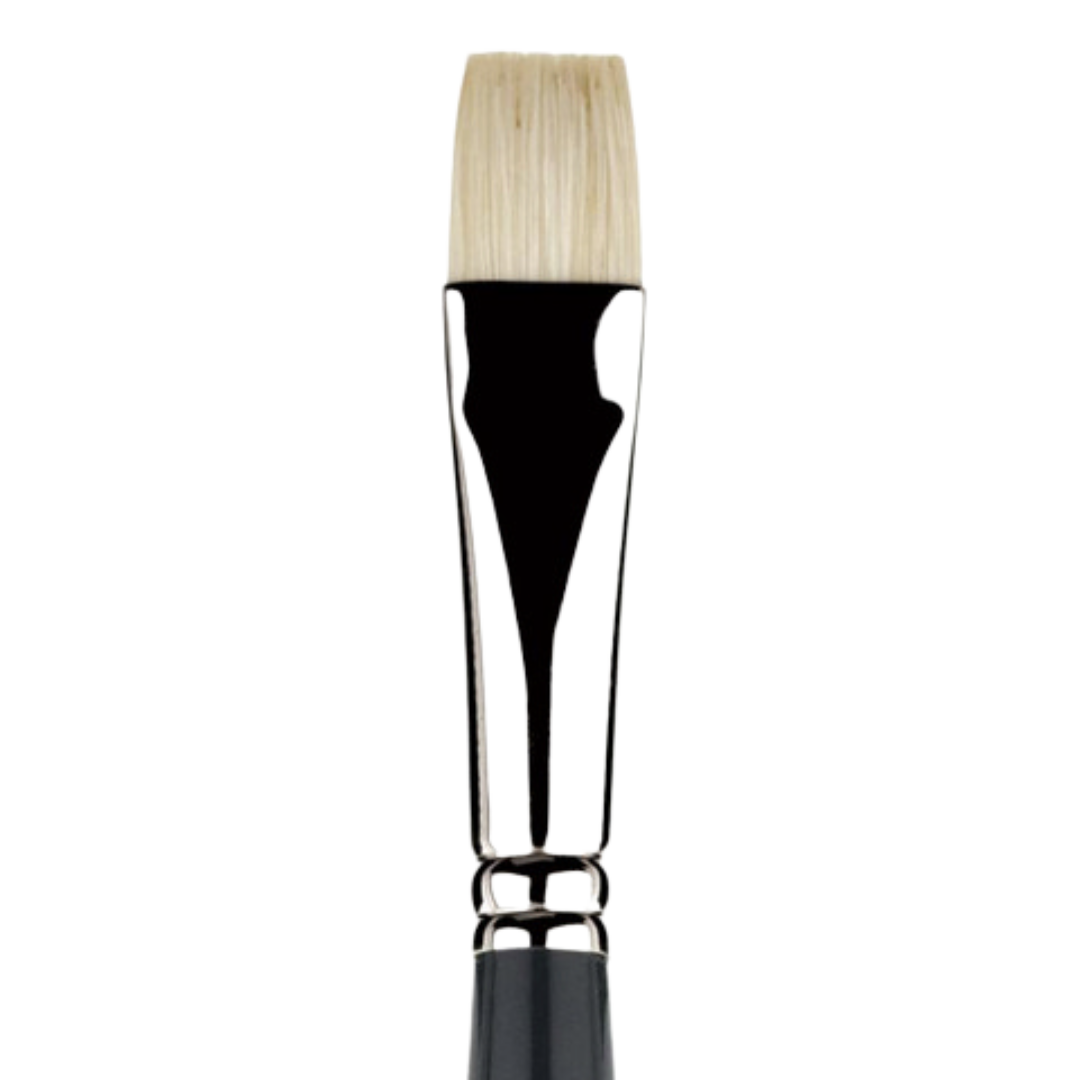 Snap White Taklon Short Handle Bright Shader 6