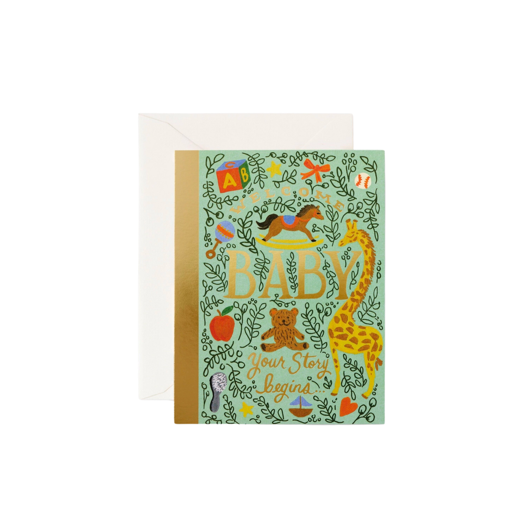 Storybook Baby Card
