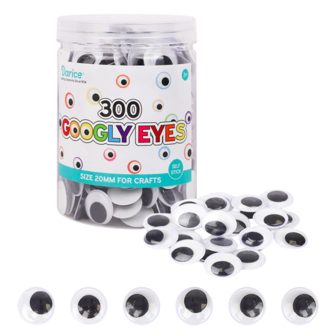 300 Piece Large Googly Eyes