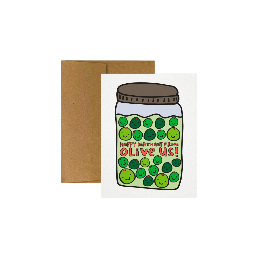 Happy Birthday from Olive-Us! Card