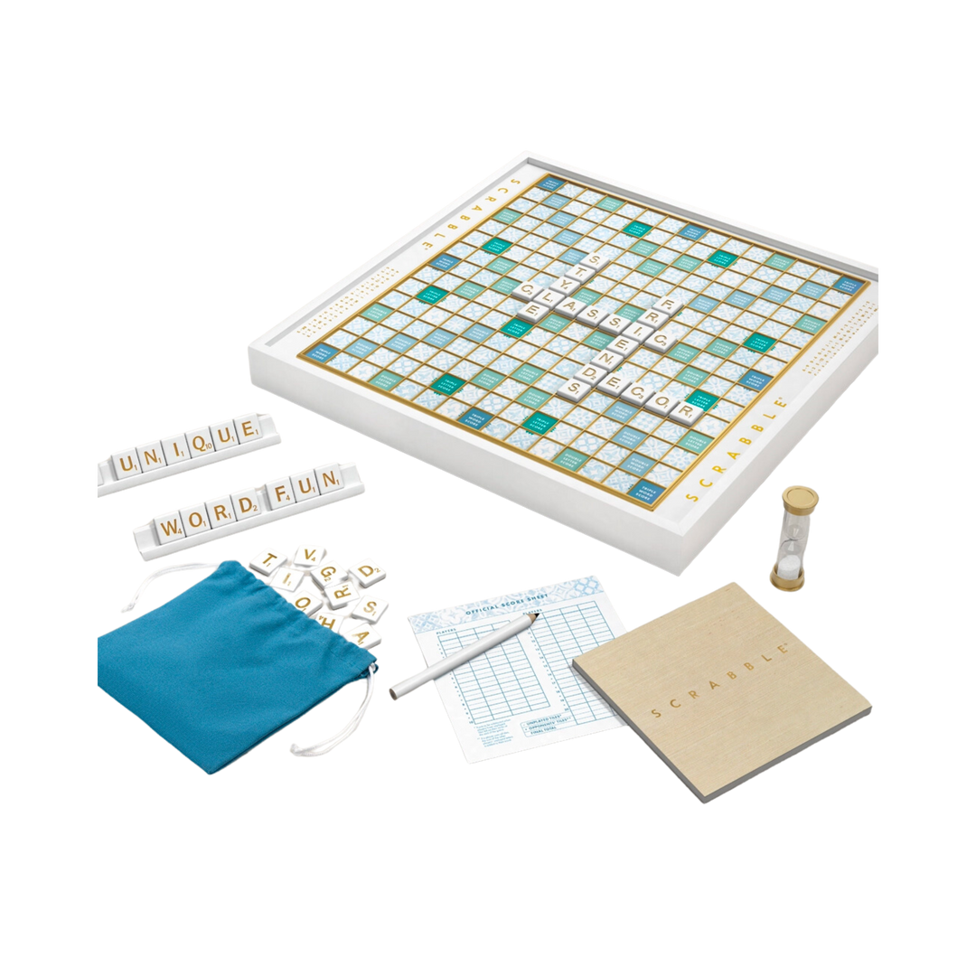 WS Game Company Scrabble Bianco