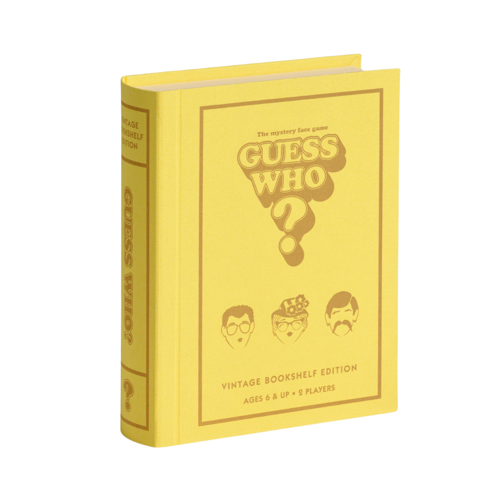 Guess Who? Vintage Bookshelf Edition