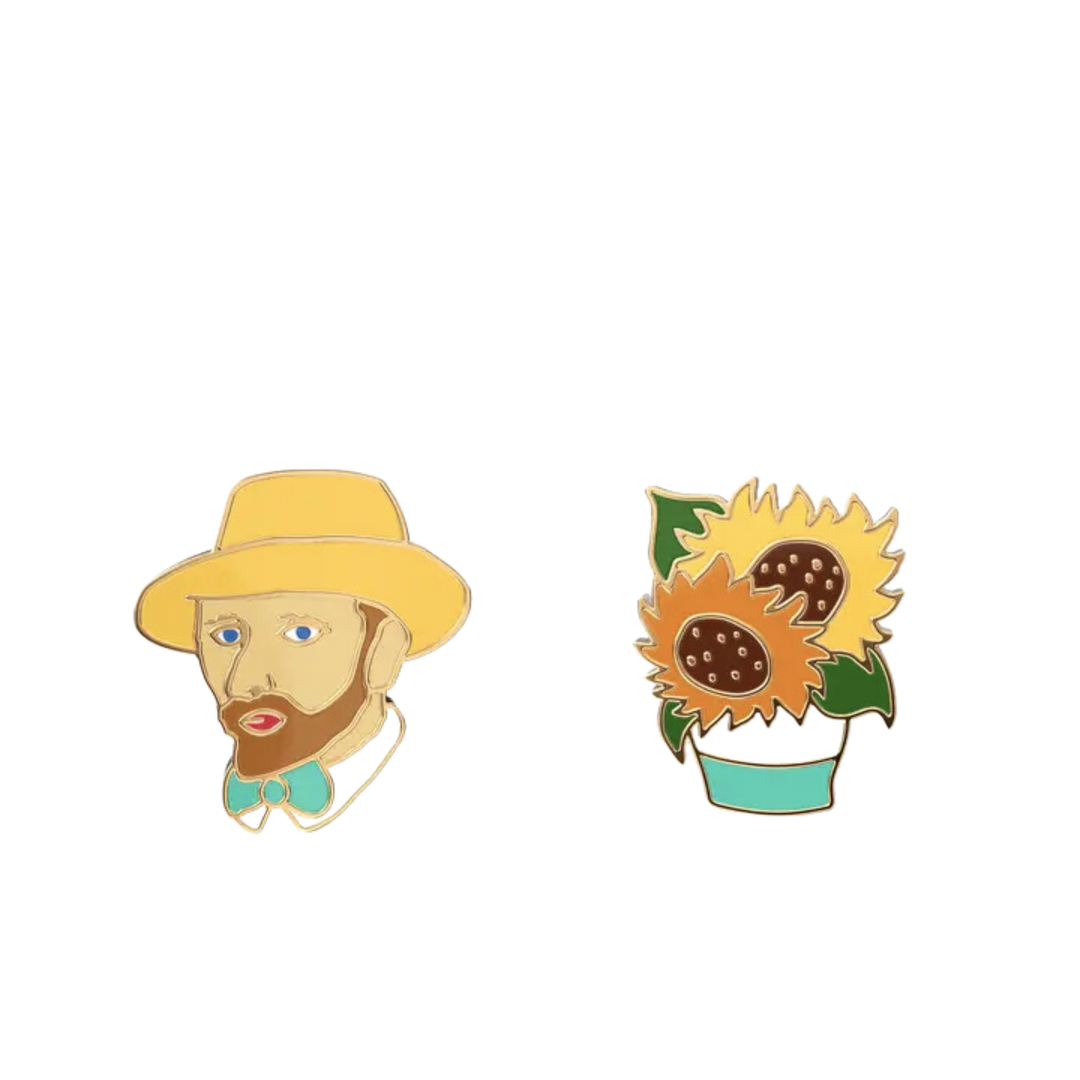 Van Gogh Stud Earrings