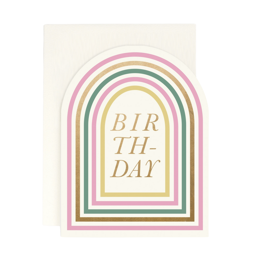 Arched - Birthday Card