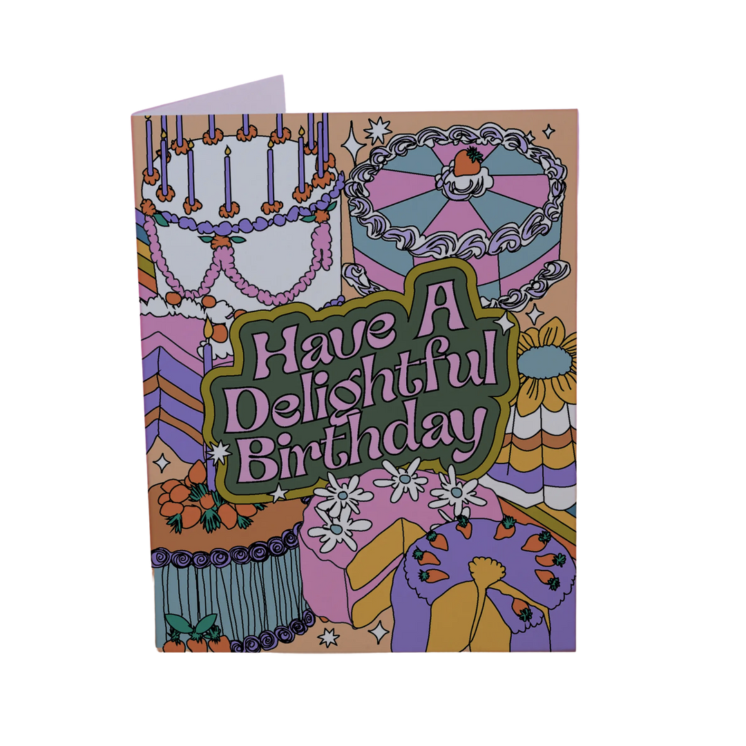 Delightful Birthday Card