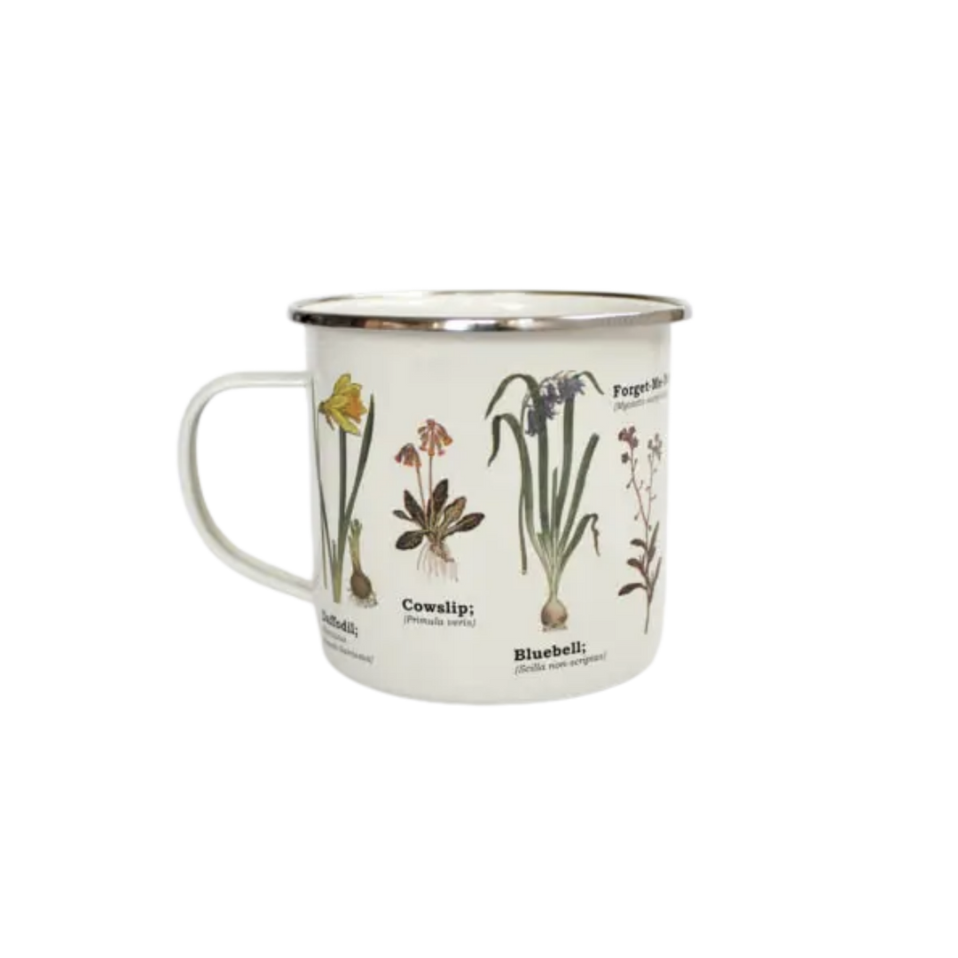 Wildflowers Enamel Mug