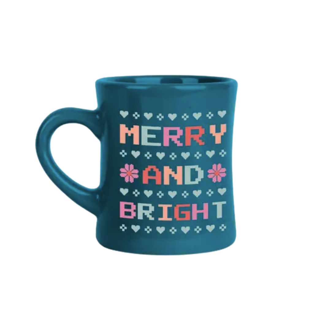 Merry and Bright Holiday Mug