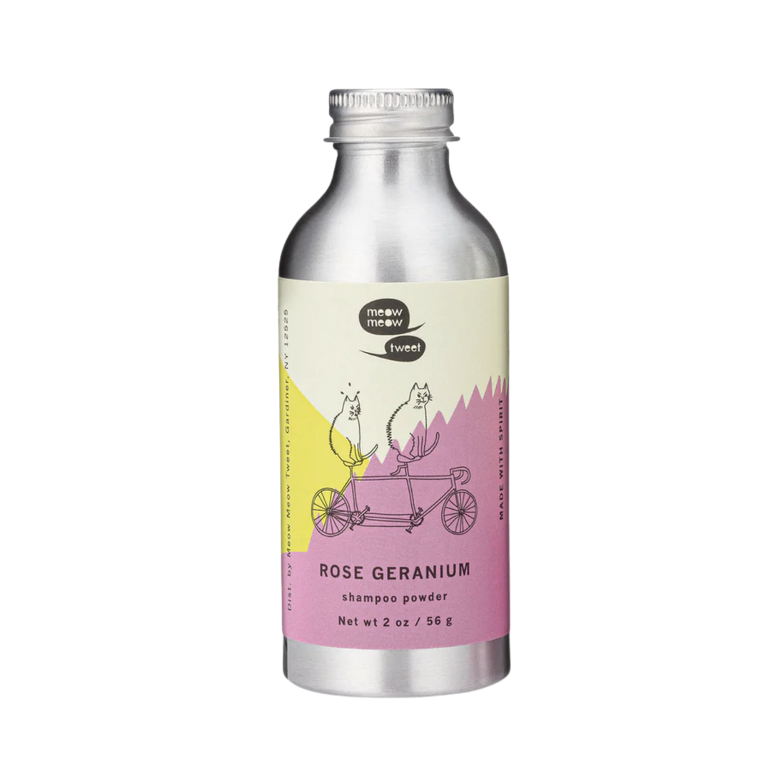 Rose Geranium Shampoo Powder