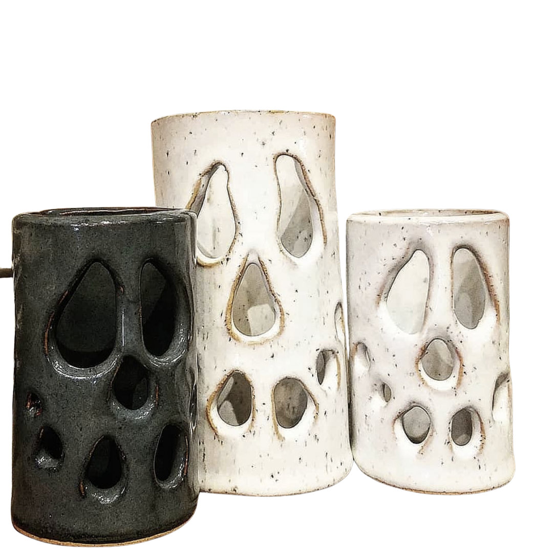Halloween Ghost Luminary / Fall Candle