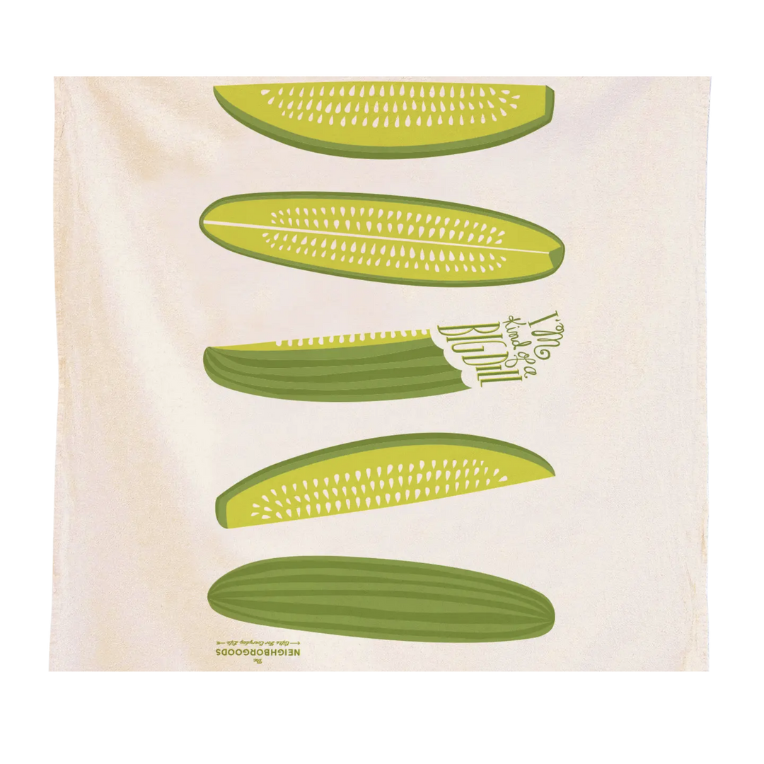 Big Dill Pickle Dish Towel