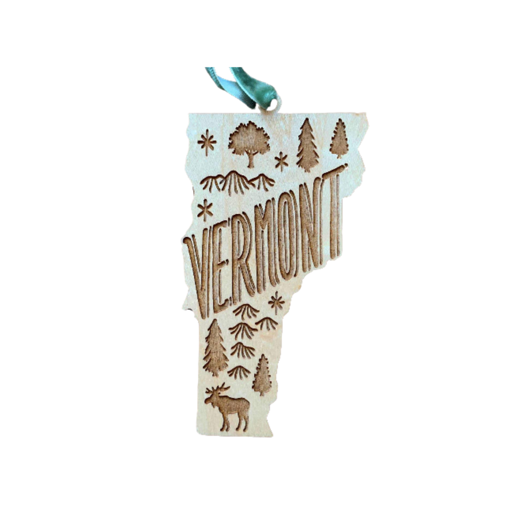 Vermont Ornament