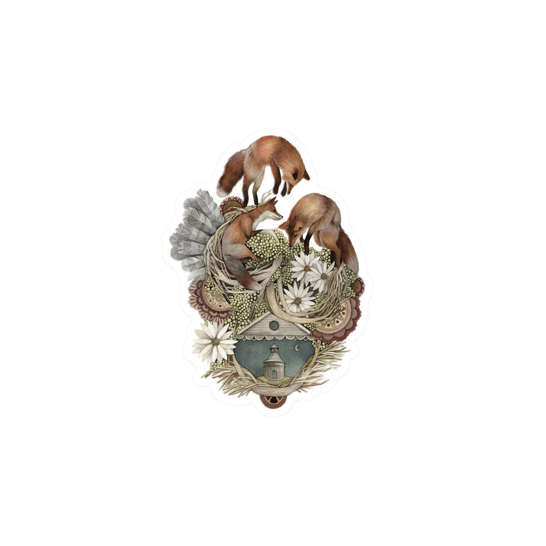 House of Fox Sticker