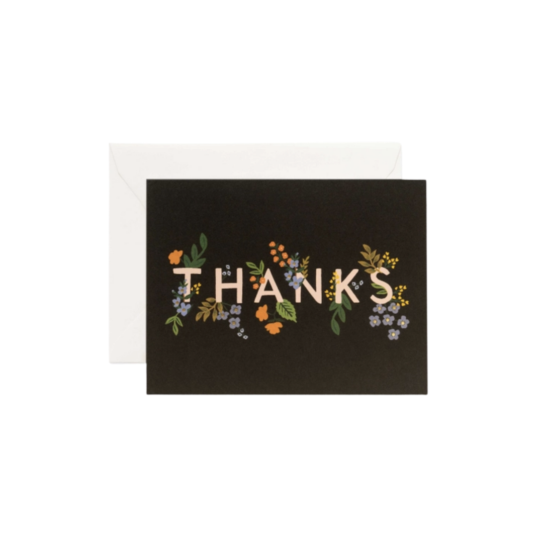 Posey Thank You Card