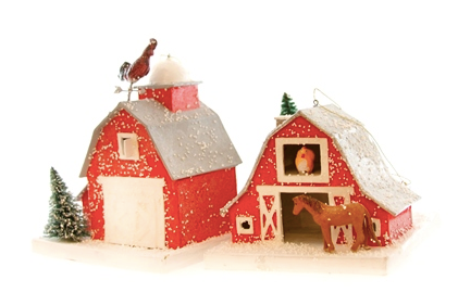 Red Barn Ornament