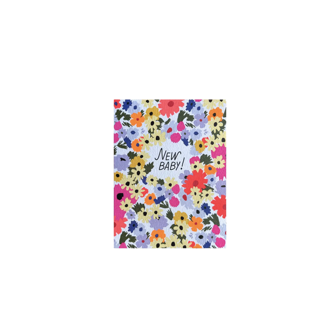 Baby / New Baby Martha's Garden Greeting Card