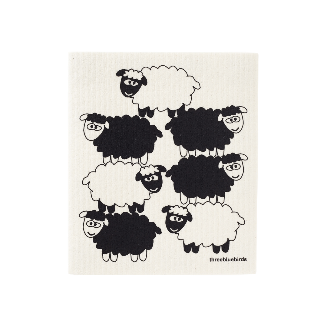 Sheepish Swedish Dishcloth