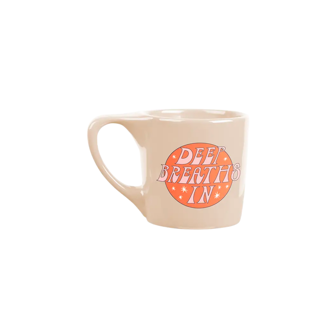 Deep Breaths In Mug