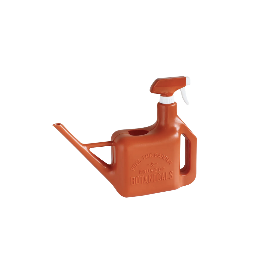 Spray Sprinkler Watering Can in Orange