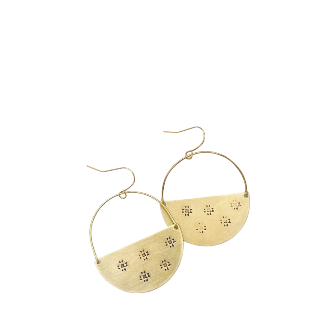 Big Quilt Earrings