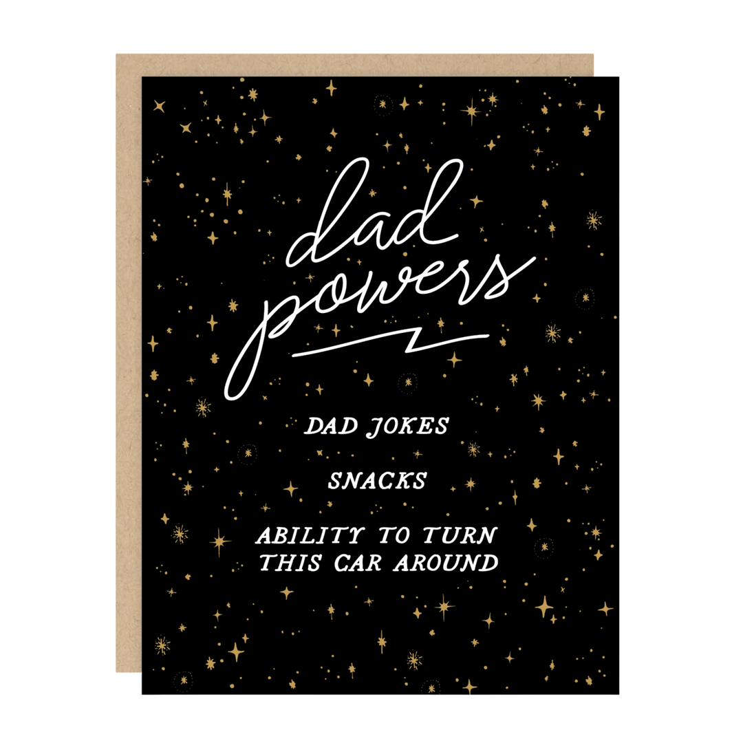 Dad Powers Card