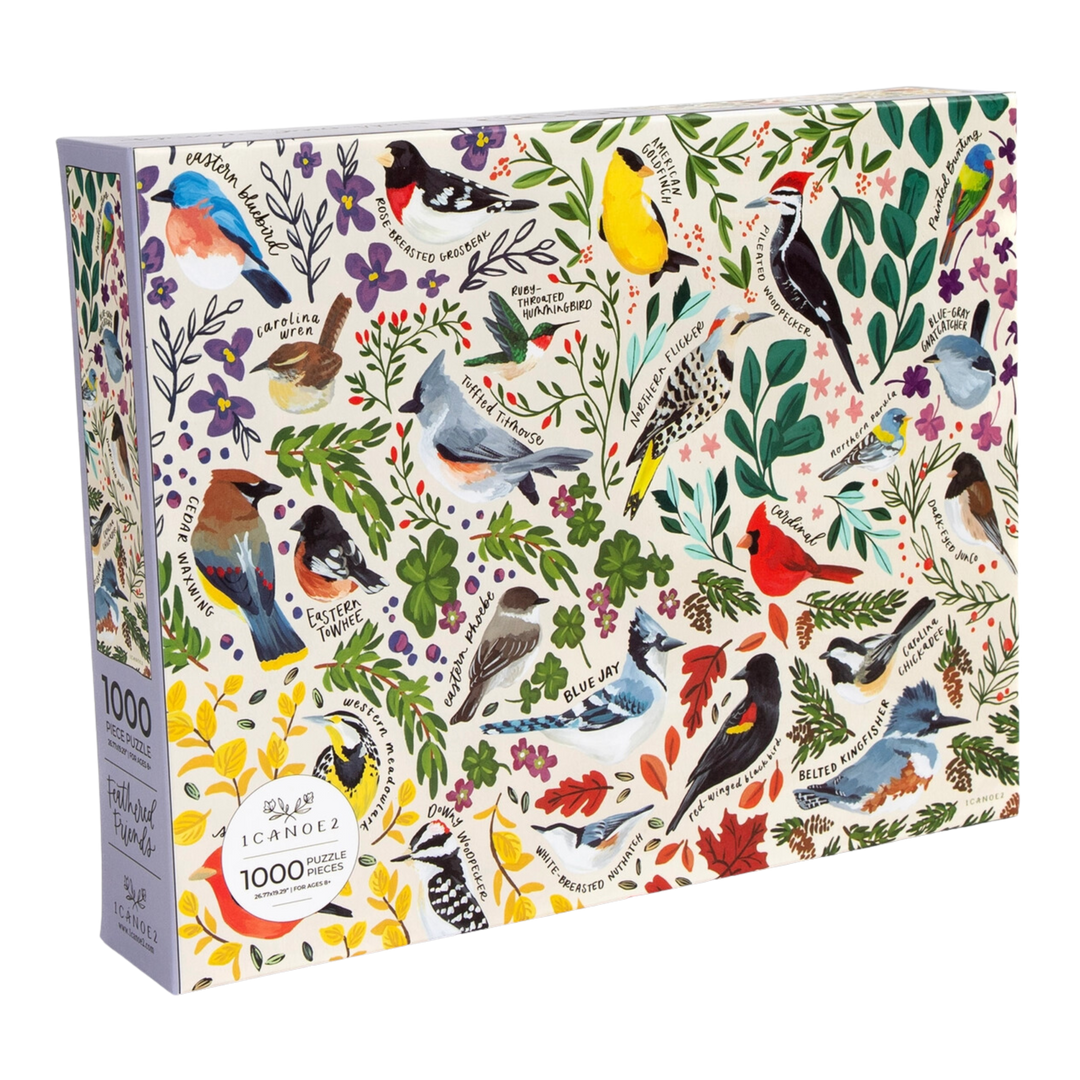 Feathered Friends - 1000pc Jigsaw Puzzle