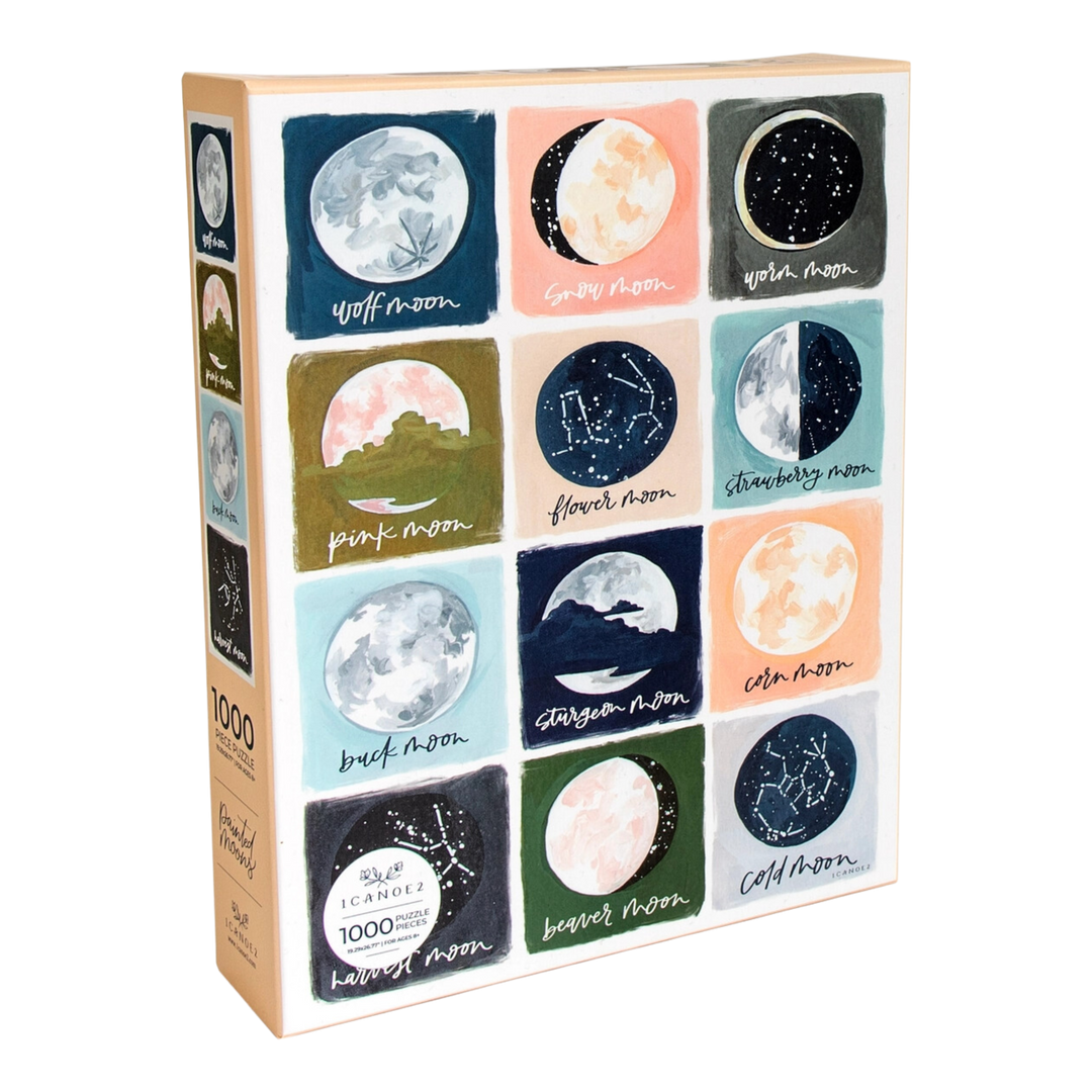 Painted Moons - 1000pc Jigsaw Puzzle